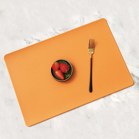 Imitation Leather Placemats, Placemats, Heat Insulation Placemats, Western Placemats